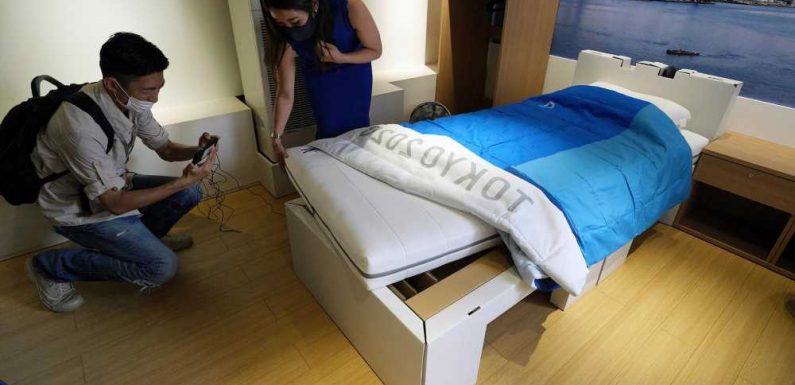 Athletes to sleep on ‘anti-sex’ cardboard beds at Olympic Games amid COVID