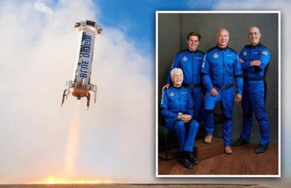 Blue Origin launch LIVE: Jeff Bezos and co ‘are go’ for historic flight – ‘Love this crew’