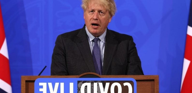 Boris Johnson announcement – Watch LIVE as PM announces July 19 will see covid mask rules & work from home scrapped