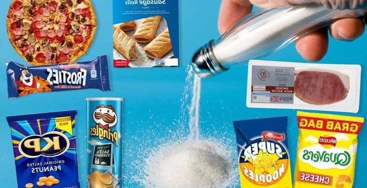 Boris Johnson’s food tsar to recommend SIX per cent tax on salty foods in bid to get Brits healthy