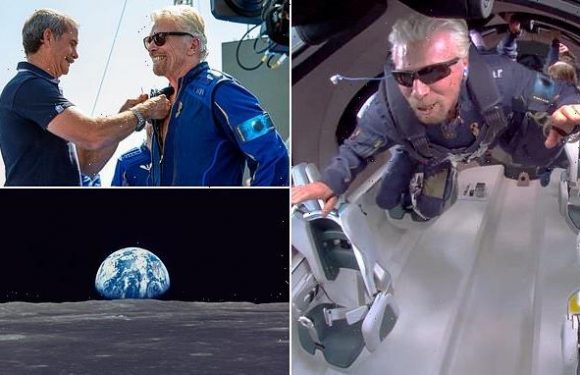 Branson reveals 'dream plan' for a hotel around the moon