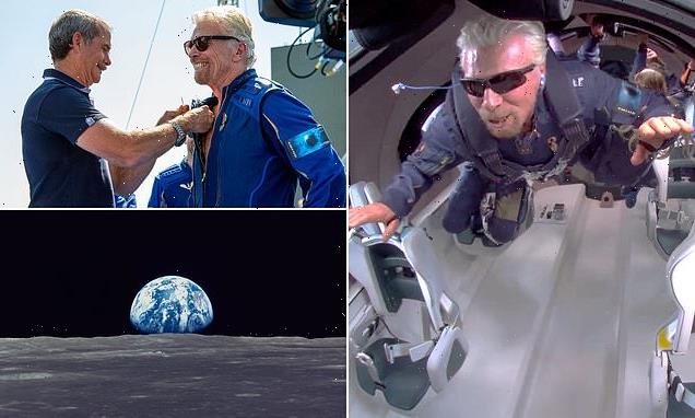 Branson reveals 'dream plan' for a hotel around the moon