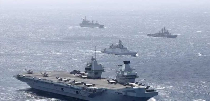 Britain risks China’s wrath by sailing biggest warship into South China Sea despite Beijing warning of 'punishment'
