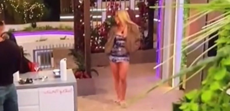 Chloe Burrows MOCKED Rachel Finni's awkward arrival where she struggled to walk in heels, claim Love Island fans