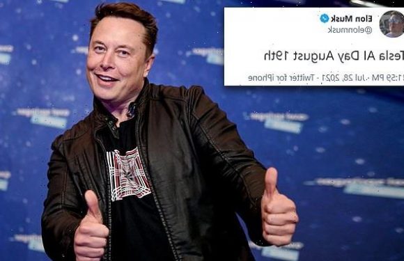 Elon Musk announces Tesla's AI day set for August to recruit talent