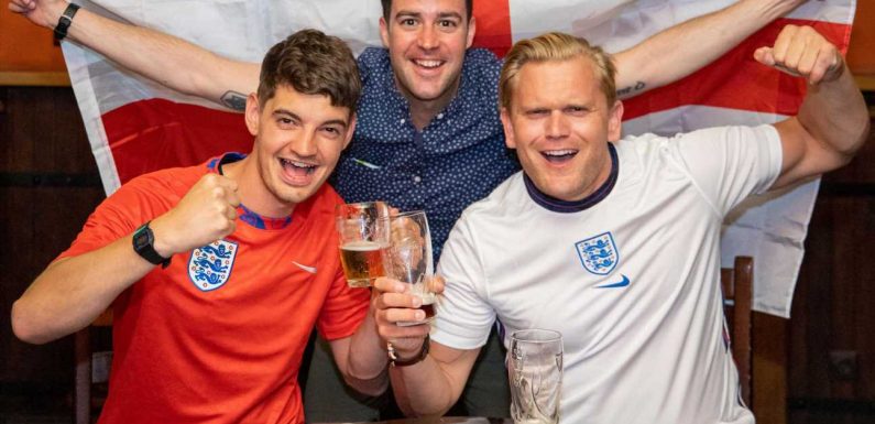England fans in Ukraine cheer on Three Lions in Brit pub as bloxing legend Klitschko says we're 'among best in world'