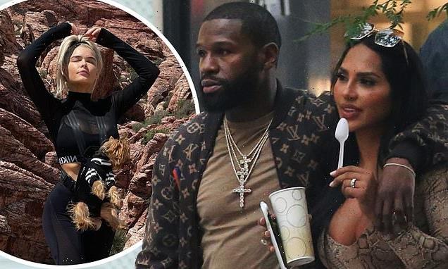 Floyd Mayweather steps out with ex Gallienne Nabila in NYC