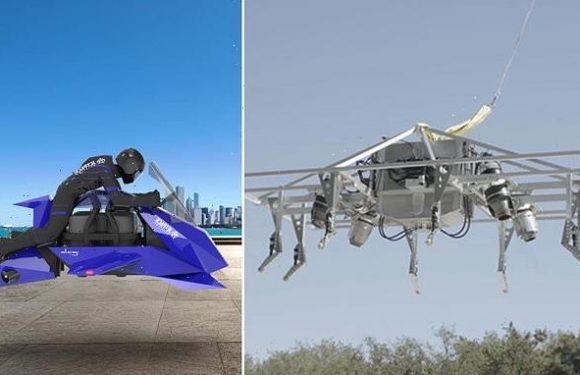 Flying motorcycle that can reach 300mph completes first flight test