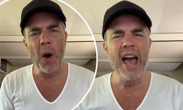 Gary Barlow mocked by football fans over Three Lions rendition