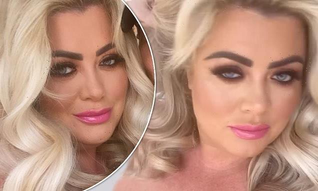 Gemma Collins shows off makeover results for photoshoot in her garden