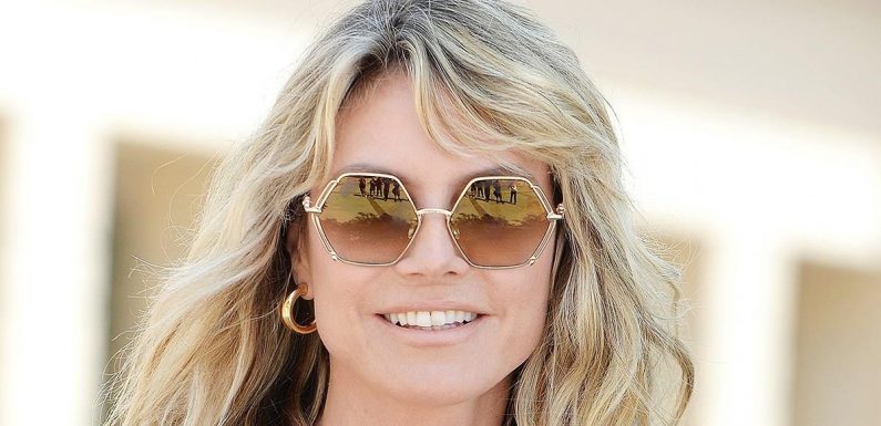 Heidi Klum Loves the Texture of Her Hair After Using This Shampoo