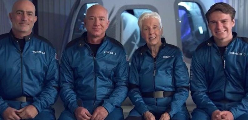 How Jeff Bezos, Blue Origin crew trained for historic spaceflight