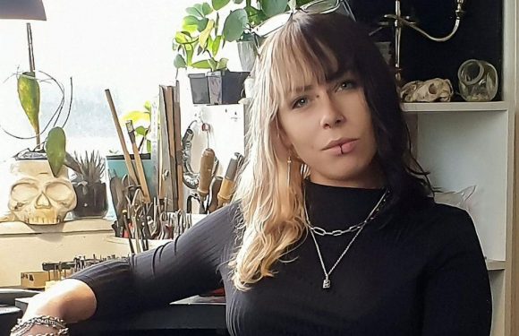 ‘I use dead people’s teeth, ashes and hair to make jewellery – yes I’m morbid’