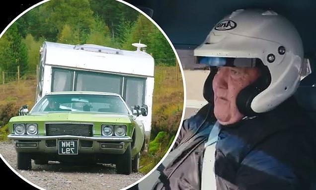 Jeremy Clarkson nearly killed by caravan on The Grand Tour