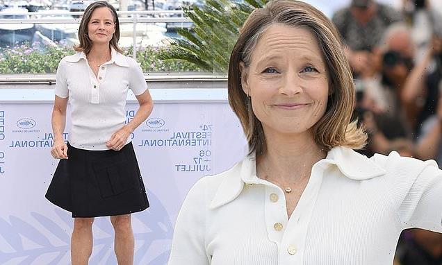 Jodie Foster, 58, puts on a leggy display at the Cannes Film Festival