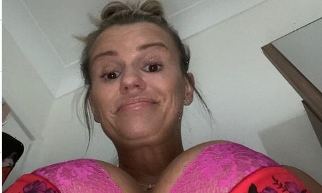 Kerry Katona admits she's had a boob reduction and is resting