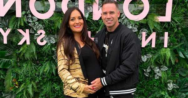 Kieran Hayler’s fiancée Michelle Penticost shows off blossoming baby bump