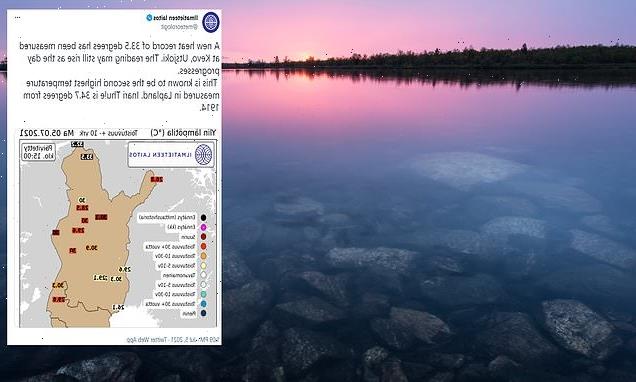 Lapland records its hottest day since 1914