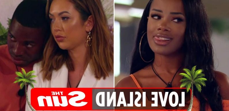 Love Island's Rachel Finni could STEAL Aaron Francis from Sharon Gaffka as his head turns for bombshell, claim fans