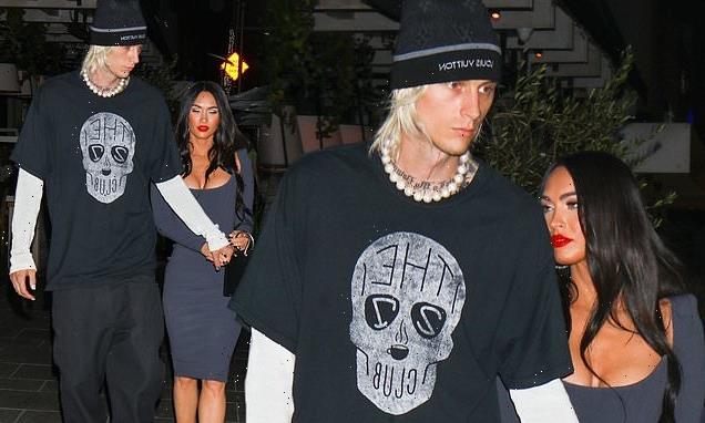 Machine Gun Kelly and Megan enjoy a romantic date in Beverly Hills