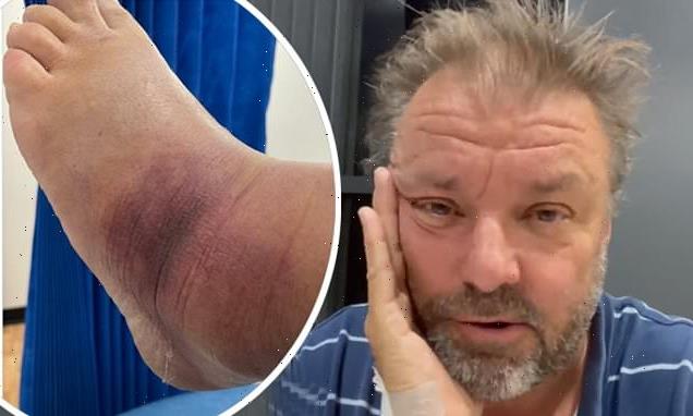 Martin Roberts hospitalised with a serious skin infection
