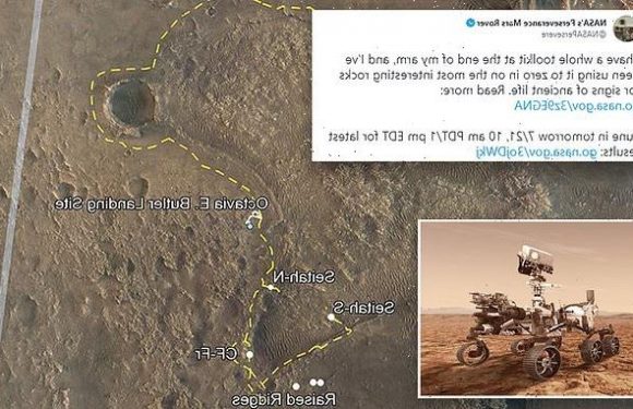 Perseverance rover has started to hunt for signs of life on Mars