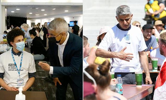 Sadiq Khan offers Euro 2020 final tickets for people who get first jab