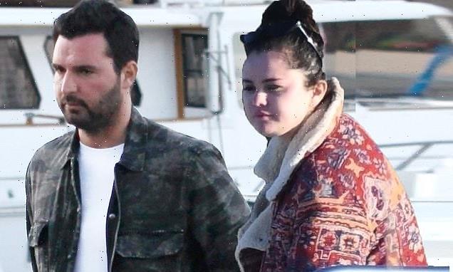 Selena Gomez is seen getting close to film producer Andrea Lervolino