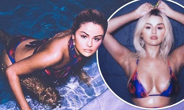 Selena Gomez looks incredible as she models her swimwear collection