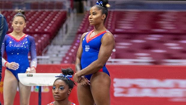 Simone Biles & Jordan Chiles Show Off Their Gymnastics Leotards After Arriving In Tokyo For Olympics — Photo