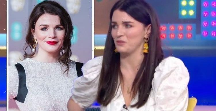 ‘Sorry I just got emotional’ Aisling Bea fights back tears in heartfelt tribute to co-star