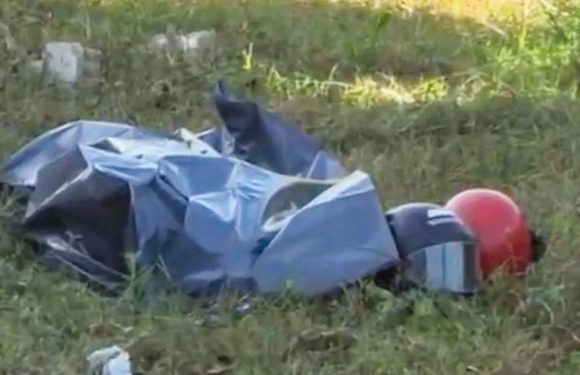 Spooked reporter sees body bag moving after medics wrongly pronounce biker dead