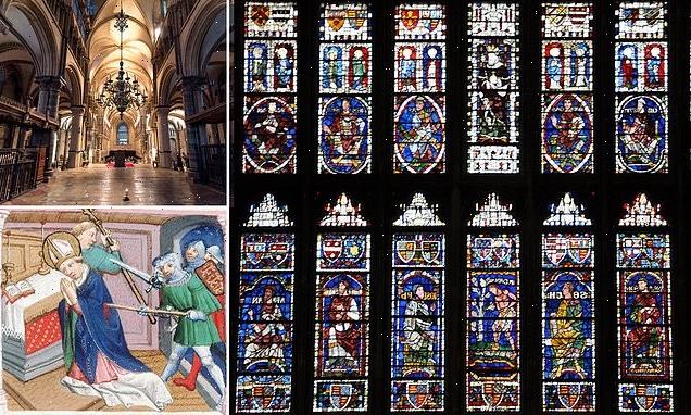 Stained glass windows in Canterbury Cathedral among world's oldest