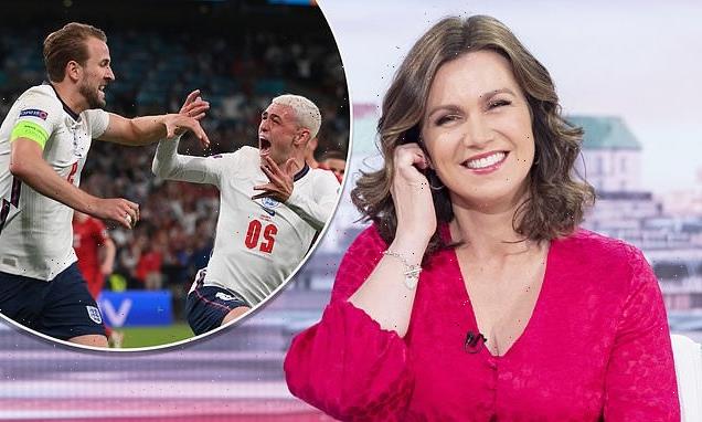 Susanna Reid jokes GMB should start later if England wins Euro 2020