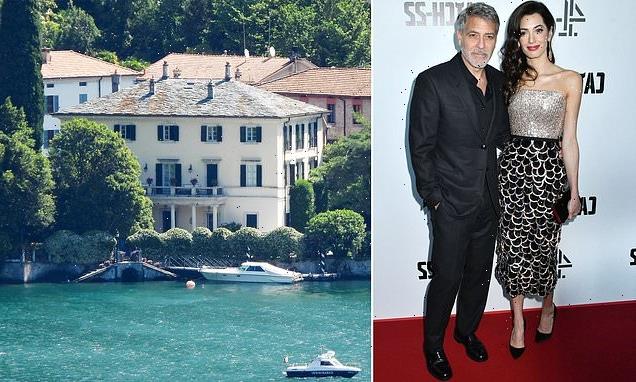 TALK OF THE TOWN: George and Amal Clooney see red as beach is shut