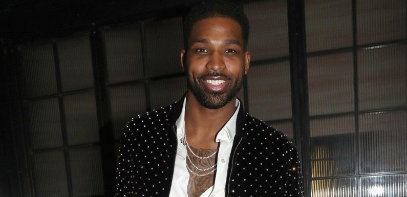 Watch Tristan Thompson Paint Daughter True's Nails in Cute Video