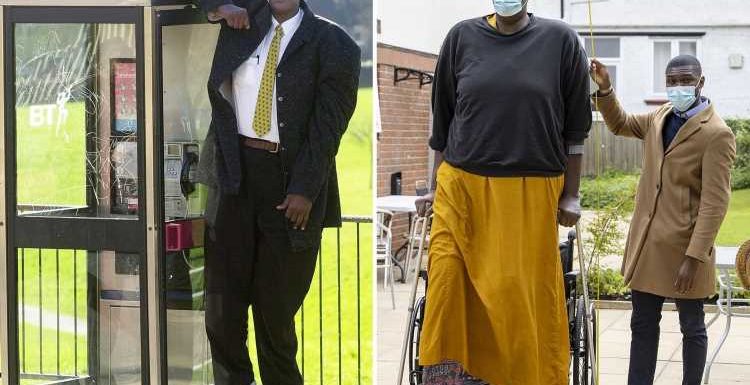 'World's former tallest man', 46, reveals he's battling life-threatening condition in London care home