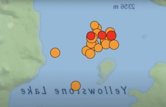 Yellowstone supervolcano latest: ‘Intensifying’ earthquake swarm spreads beneath lake