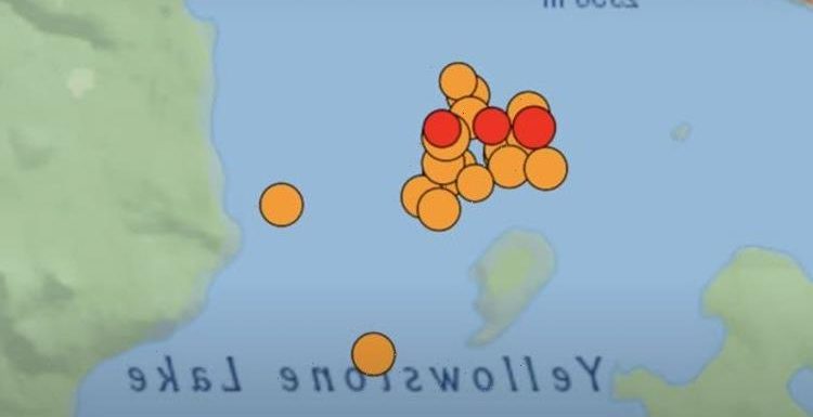 Yellowstone supervolcano latest: ‘Intensifying’ earthquake swarm spreads beneath lake