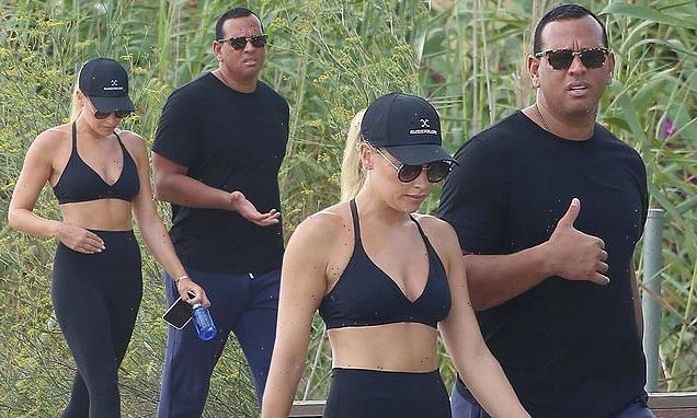 Alex Rodriguez spotted with his rumored girlfriend Melanie Collins