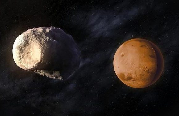 Ancient life from Mars may be hiding in its moon Phobos' soil