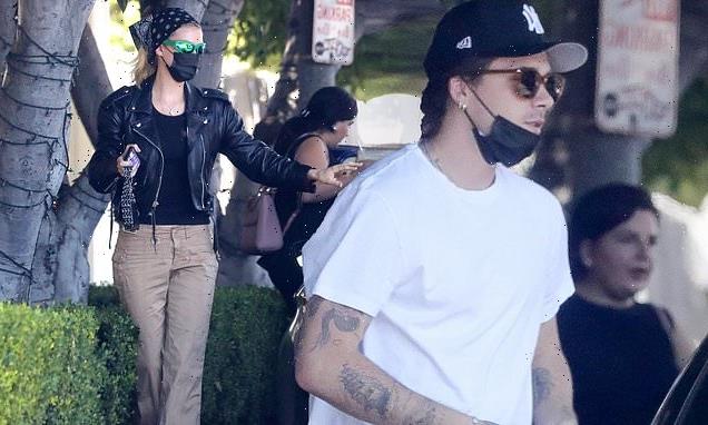 Brooklyn Beckham and Nicola Peltz step out for juice in Los Angeles