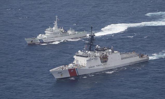 China protests US Navy, Coast Guard ships in Taiwan Strait