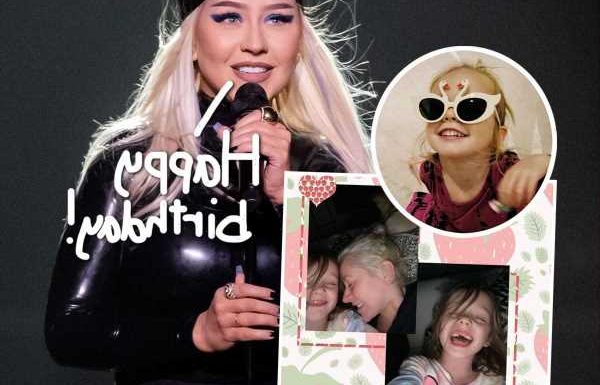 Christina Aguilera Shares Rare Pics Of Daughter Summer For 7th Birthday: 'Time Moves Too Fast'
