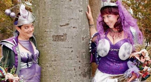 ‘Ecosexuals’ who talk dirty to plants marry the Earth in kinky wedding ceremony