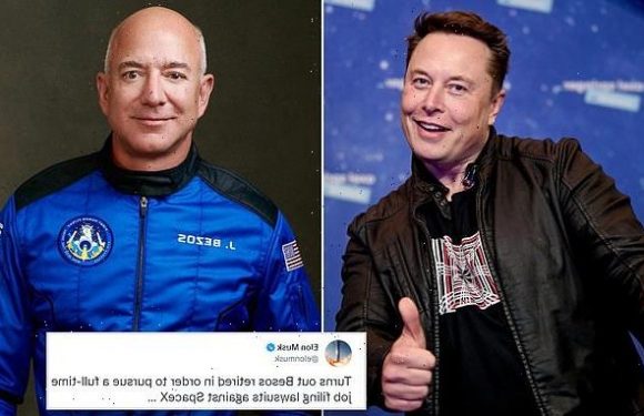 Elon Musk blasts Jeff Bezos over new protest against SpaceX