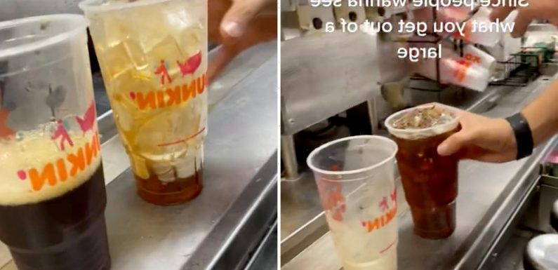 Fast food worker reveals why you should NEVER order your drink with ice