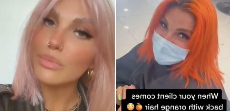 Hairdresser rescues woman’s hair after horror dye job – and the results are amazing
