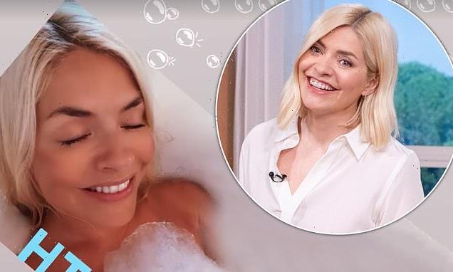 Holly Willoughby shares radiant bathtime snap during summer break
