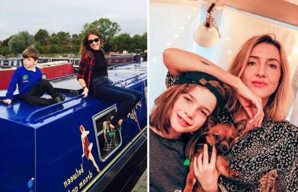 I couldn’t pay my bills as a single mum – since moving onto a BOAT I’ve saved £870 a month, we even forage for food